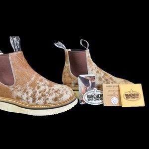 RANCHERR Lexhera Cow Hide Boots Women’s Size 6